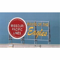 Blair Line BLR2530 HO Scale Laser-Cut Wood Mopac Billboard Kit