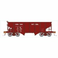 Rapido RAP148006 HO Scale GLa 2-Bay Hopper Train Toy, Pack of 6