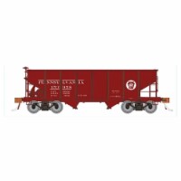 Rapido RAP148001 HO Scale PRR GLa No.1 2 Bay Hopper Model Train - Pack of 6