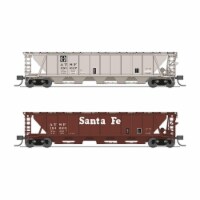 Broadway BLI7258 N Atchison Topeka Santa Fe H32 Hopper Train, Pack of 2