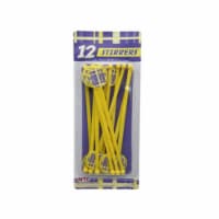 Kole Imports AE100-24 Drink Stirrers, Purple & Gold - 12 Piece - Pack of 24