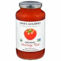 Dave's Gourmet Organic Red Heirloom Pasta Sauce