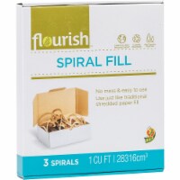 Duck Brand Flourish Spiral Cushion Fill - Mess-free, Easy to Use - Brown