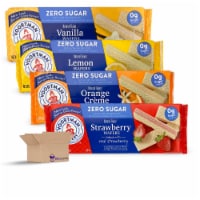 Sugar Free Wafers by Voortman Variety Pack | Key Lime, Orange, Lemon, Strawberry | 4 Pack
