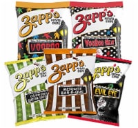 ZAPP'S Potato Chips Variety Pack | Evil Eye, Voodoo, Voodoo Heat, Mesquite BBQ, Cajun Dill Ga