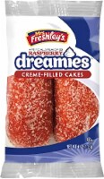 Mrs. Freshley's Cream Filled Raspberry Dreamies 2-Pack | 8 Count (16 Pieces) Perspective: Main
