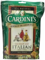 Cardini's Gourmet Cut Croutons, Italian, 5-Oz (Pack of 12)