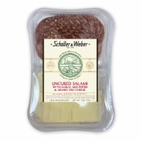 Schaller & Weber™ Uncured Salami with Garlic and Pepper & Grand Cru Cheese Snack Tray