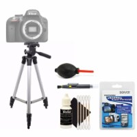 Tall Tripod With Cleaning Kit For Nikon Cameras