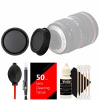 Vivitar Rear & Front Caps + Accessory Kit For Eos Rebel T5 T6 & All Canon Dslr