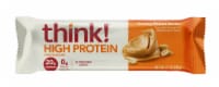 think! Creamy Peanut Butter High Protein Bar Perspective: Main