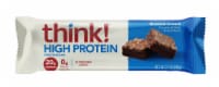 think! Brownie Crunch High Protein Bar Perspective: Main