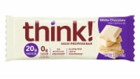 think! White Chocolate High Protein Bar Perspective: Main