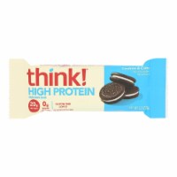 think!® Gluten-Free Cookies & Creme Protein Bar Perspective: Main