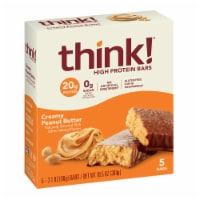 thinkThin® Gluten Free Creamy Peanut Butter High Protein Bars