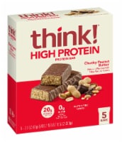 thinkThin® Chunky Peanut Butter High Protein Bars