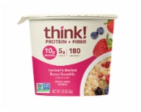 Think!® Protein + Fiber Farmer's Market Berry Crumble Oatmeal Perspective: Main