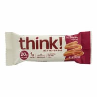 think! Double Caramel Bliss High Protein Bar Perspective: Main