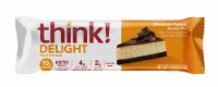 think! Delight Chocolate Peanut Butter Pie Protein Bar Perspective: Main