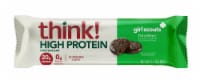 think! Girl Scouts Thin Mints High Protein Bar Perspective: Main