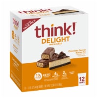 Think!® Gluten Free Chocolate Peanut Butter Pie Keto Protein Bars