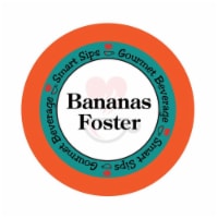Smart Sips Coffee COFBANFOST24 Bananas Foster Coffee, 24 Count