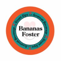 Smart Sips Coffee COFBANFOST24 Bananas Foster Coffee, 24 Count