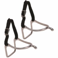 Ladies Ergonomic Stainless Steel Spurs with Knob End