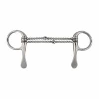 Half Cheek Double Twisted Wire Bit