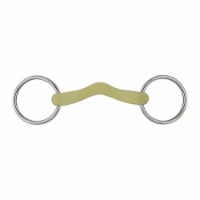 Apple Low Port Ring Snaffle Bit