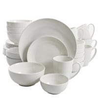 Ogalla Porcelain Dinnerware Set, White - 30 Piece