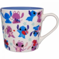 15 oz Lilo & Stitch Angel & Stitch Dancing Ceramic Mug