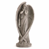 Dramatic Wing Angel Figure