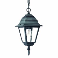12.5 x 8 x 8 in. Builders Choice 1-Light Matte Black Hanging Light