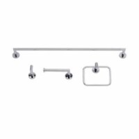 Circular Roll Paper Holder, Polished