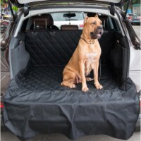 80.75 x 52 in. Waterproof Non-Slip Washable Material SUV Pet Cargo Liner Trunk Cover