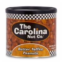 The Carolina Nut Company 12 oz Butter Toffee Peanuts 11047 Pack of 6