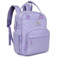 RUVALINO Large Diaper Bag BackpackTaro Purple