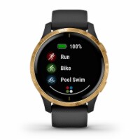 Garmin Venu GPS Smartwatch - Black/Gold
