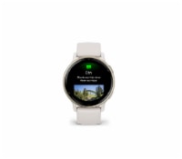Garmin vivoactive 5 Smart Watch - Cream Gold Ivory Perspective: Main