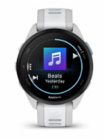 Garmin Forerunner 165 Music Smart Watch Mist - Gray/Whitestone Perspective: Main