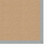 Linon Empire Machine Tufted Wool 9'10 x13' Rug in Sisal and Ice Blue