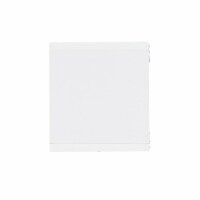 Linon Lane Two Cubby Wood Storage Cabinet in White