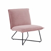 Kelvin Sherpa Blush Chair