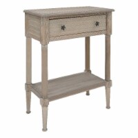 Linon Styers Wood Accent Table in Natural