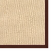 Linon Athena Machine Tufted Wool 5'x8' Rug in Natural and Brown