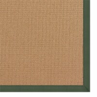 Linon Athena Machine Tufted Wool 5'x8' Rug in Cork and Green