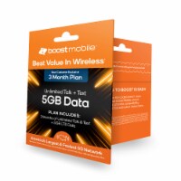 Boost Mobile Preloaded SIM Card (5GB) Data 3 Month