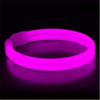 Blinkee 1145054 Wide Glow Stick 8 in. Bracelet, Pink - Pack of 30
