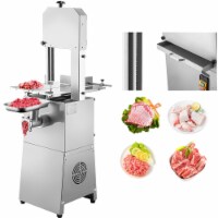 Vevor Meat Saw Electric Meat Bond Saw W/ Built-In Grinder 3/4Hp Adjustable Belt
